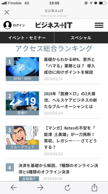 記事ランキング